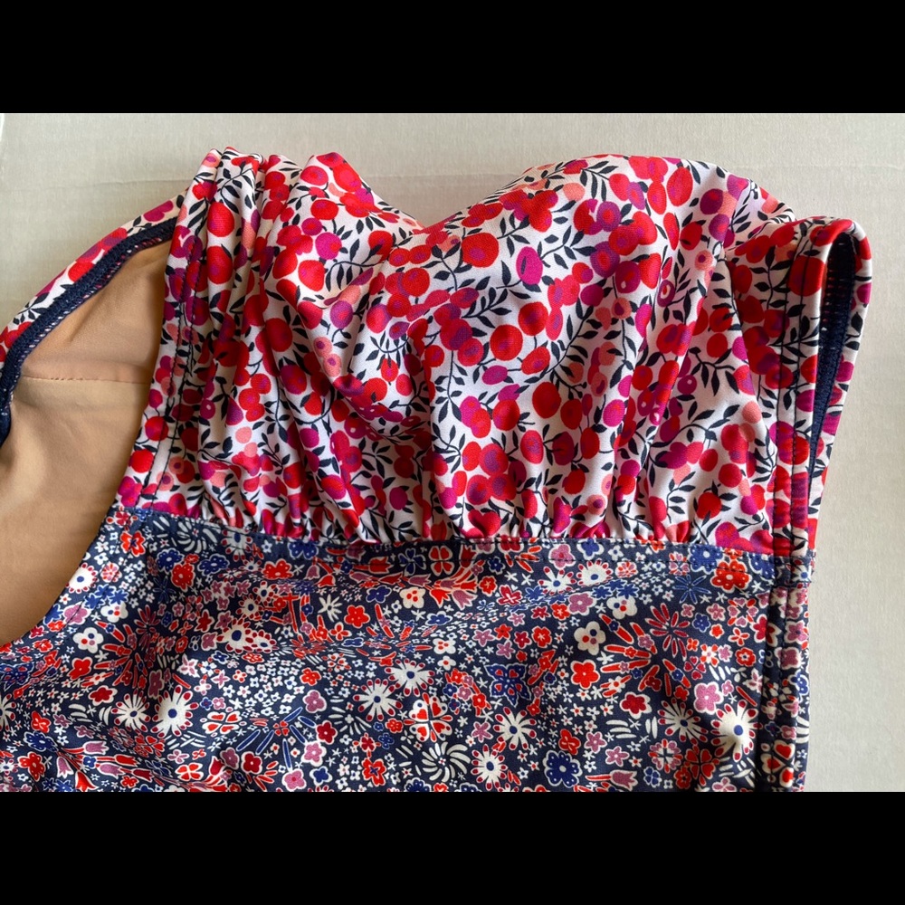 J.Crew Liberty Floral Bikini Swimsuit Set Size XS - Picture 10 of 12